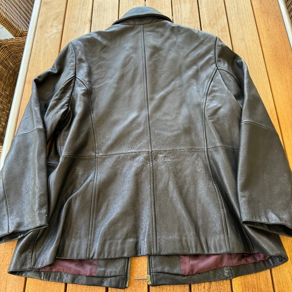Vintage Liz Claiborne Leather Jacket - Picture 7 of 8